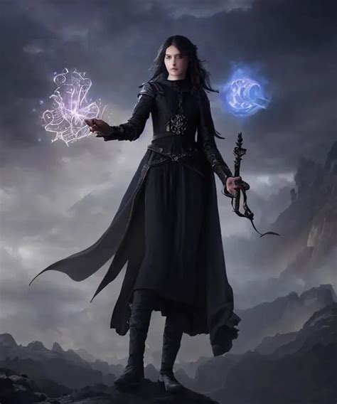 Step into the World of Witchcraft with a Spell Casting Sorceress Outfit